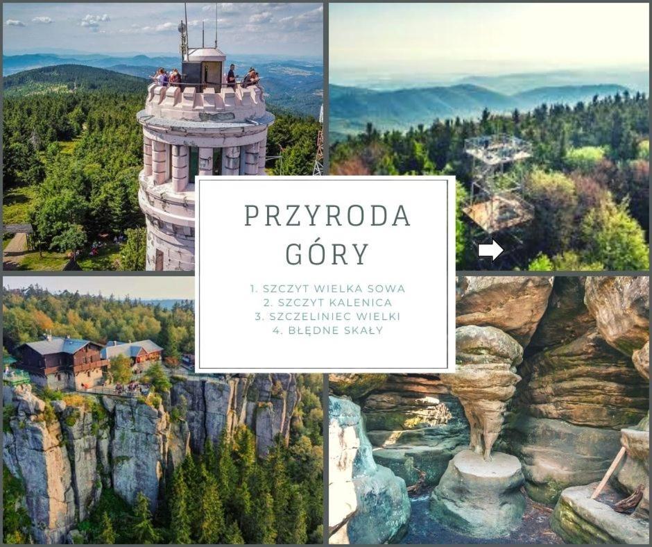 Klimatyczny Apartament Nr 8 Z Widokiem Na Gory Sowie Bielawa  Esterno foto